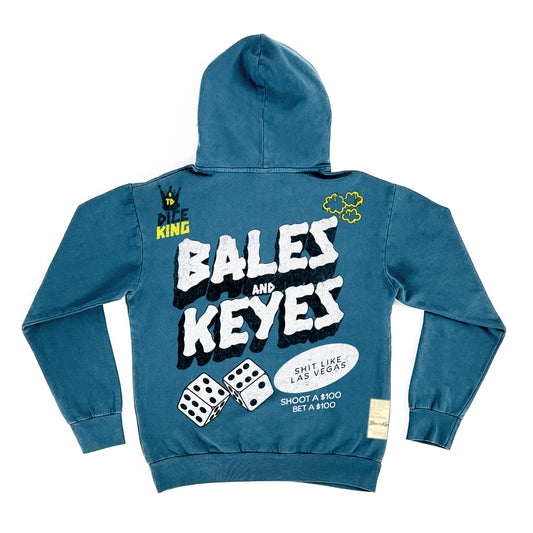 Bales and Keyes - Dice King Hoodie (Blue Magic)