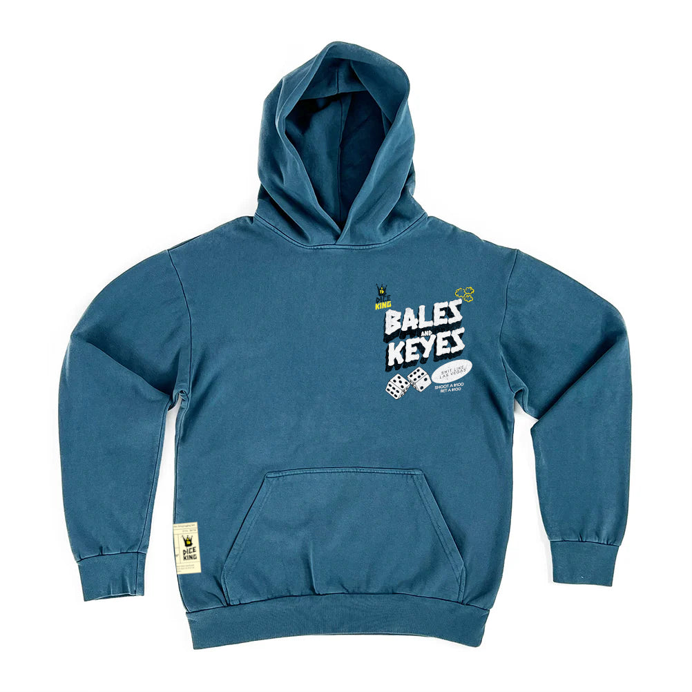 Bales and Keyes - Dice King Hoodie (Blue Magic)
