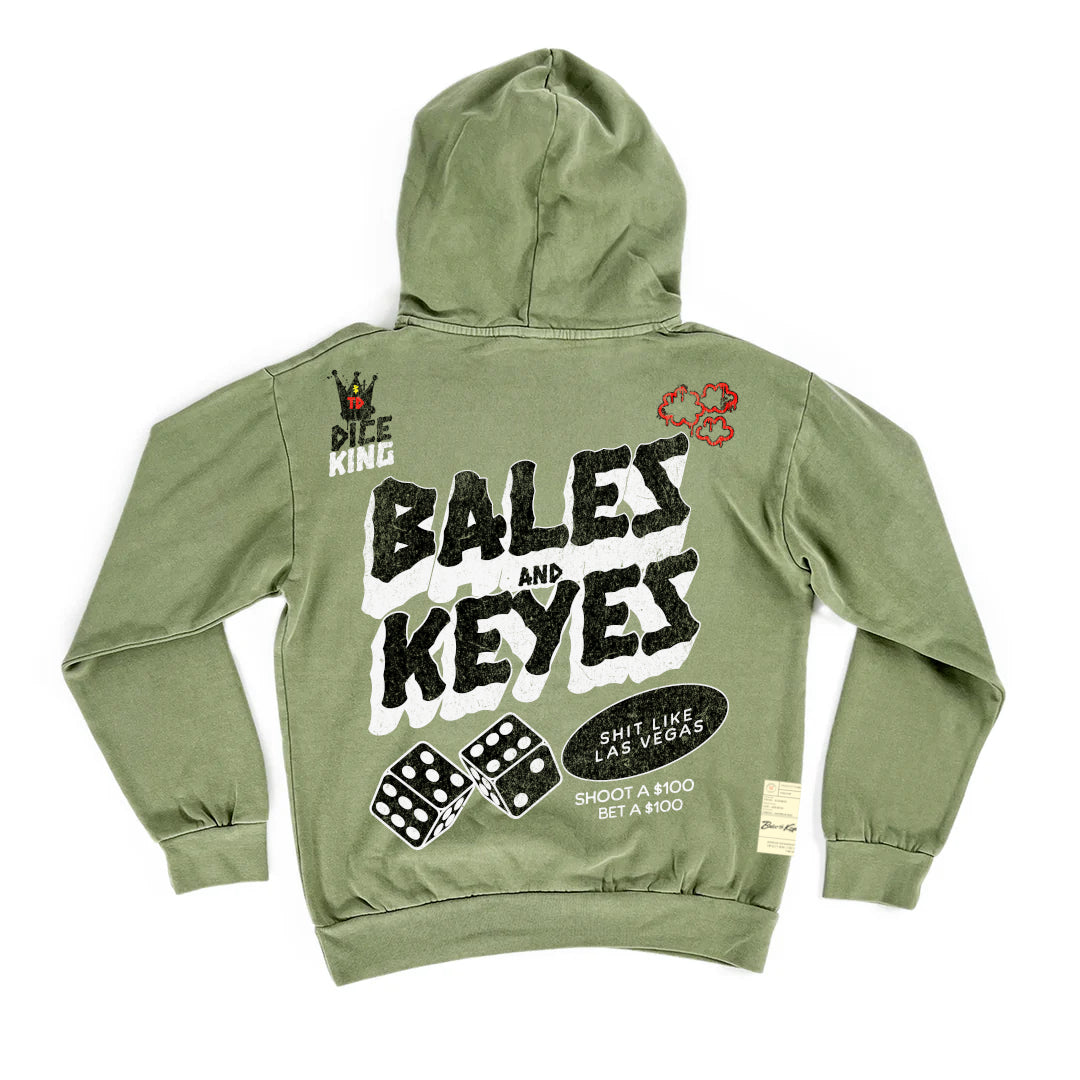 Bales and Keyes - DiceKing Hoodie (Guapo Green)